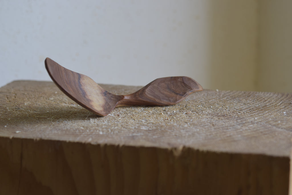 Buckthorn wood spoon